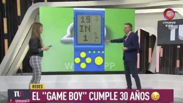 ¡Papelón! Confunden al Game Boy con consola Brick Game cuando celebraban sus 30 años [VIDEO]