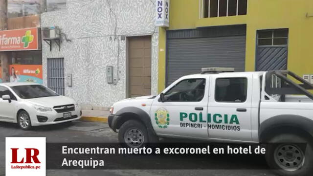 Coronel de la Policía en retiro murió "pepeado" en hotel de Arequipa [VIDEO]