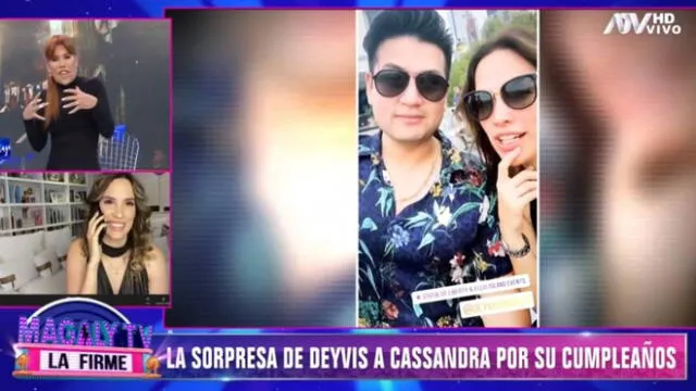 Deyvis Orosco estrenó la medianoche de este viernes 7 de agosto, día de nacimiento de Cassandra Sánchez, la canción “Eres tú.  (Foto: Captura ATV)