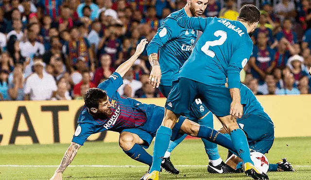Real Madrid vs. Barcelona: ¿Messi se podrá levantar?