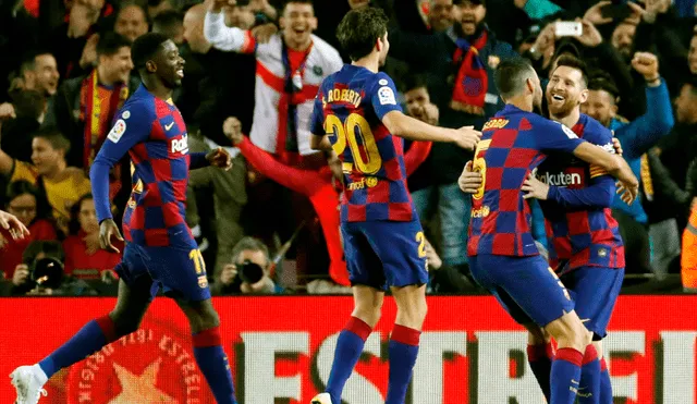 FC Barcelona, con tres goles de Lionel Messi, goleó al Celta de Vigo por la fecha 13 de la Liga Santander. | Foto: EFE