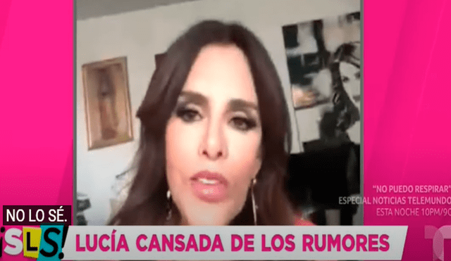 Lucía Méndez rompe su silencio sobre rumores que apuntan a Luis Miguel como el padre de su hijo