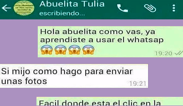 WhatsApp: Abuela envía, por error, fotos íntimas a su nieto [FOTOS] 