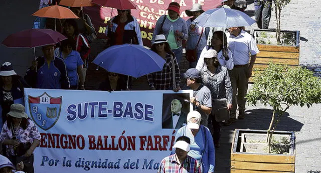 Maestros de Arequipa no acatarán huelga convocada por Conare para el viernes