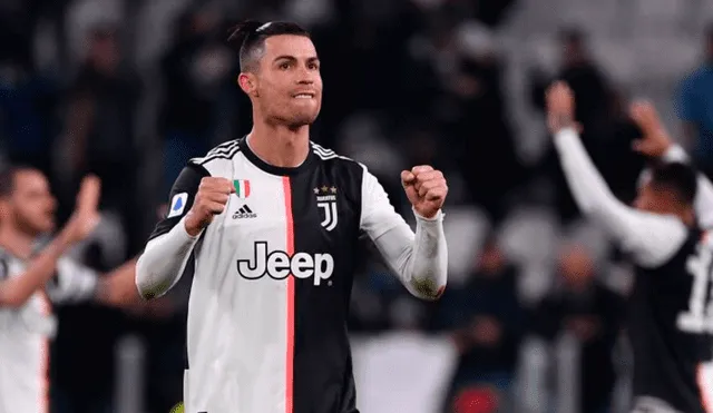 Cristiano Ronaldo celebrando un gol con la Juventus. | Foto: AFP