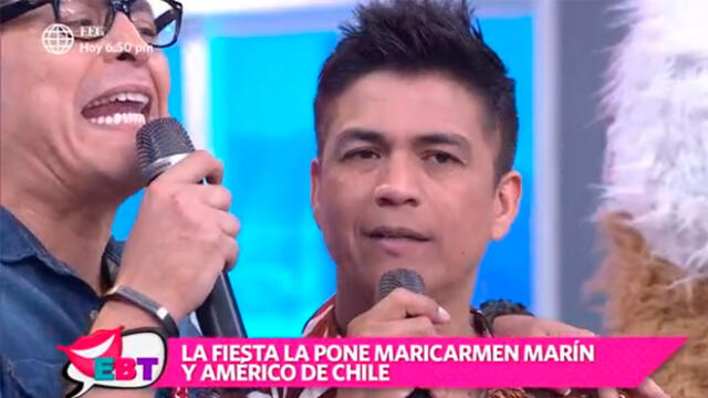 Chileno Américo pasa incómodo momento en vivo con pregunta sobre el pisco 