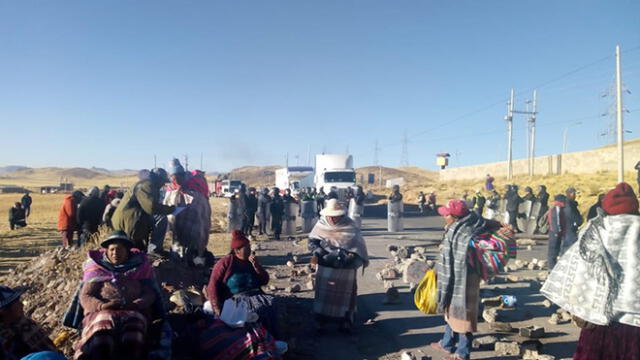 Levantan paralización contra minera Aruntani en Puno 