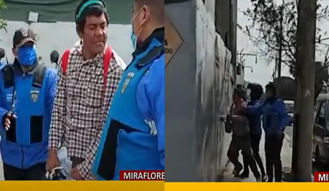 El hecho fue registrado en un video. Foto: captura de Buenos Días Perú