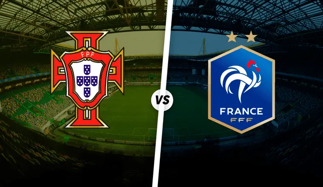 Portugal enfrenta a Francia por la UEFA Nations League. Foto: Composición/La República