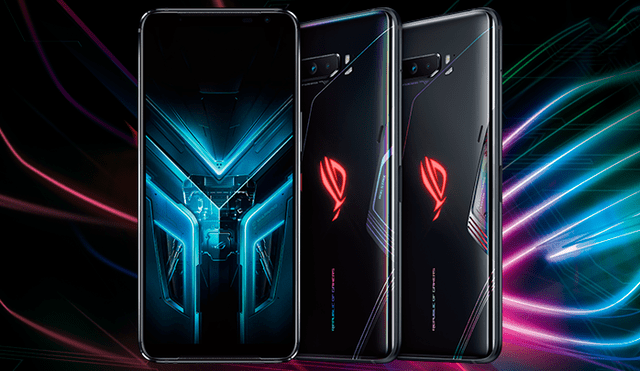 Son tres modelos de ROG Phone 3 que varían en la capacidad de almacenamiento y RAM. Foto: La República.