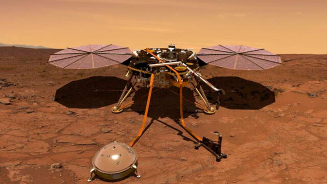 Detectan primer temblor de la historia en Marte
