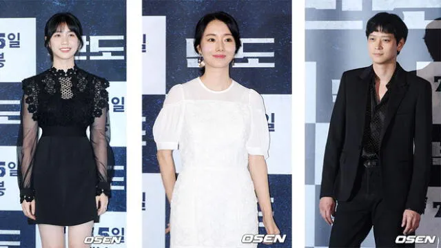 Lee Re, Lee Jung Hyun y Kang Dong Won. Foto: OSEN