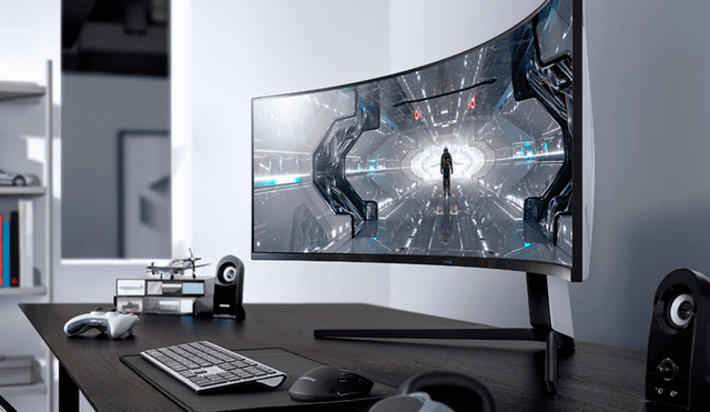 CES 2020: Samsung presentó línea de monitores gamer curvos Odyssey.
