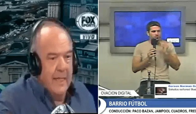 YouTube: periodista de Fox Sports insulta a “Paco” Bazán por caso Guerrero [VIDEO]