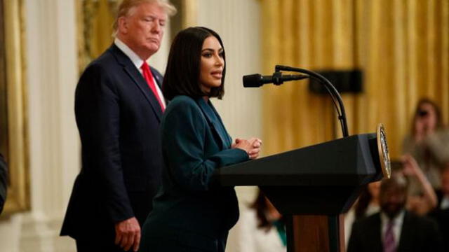 Kim Kardashian: Donald Trump la invita a dar discurso en la Casa Blanca [VIDEO]