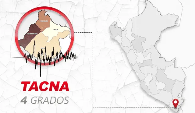 Reportan sismo en Tacna. Foto: Composición GLR