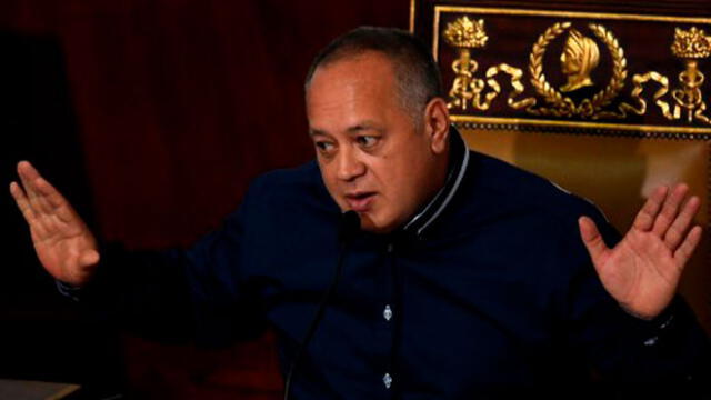 Diosdado Cabello, presidente de la Asamblea Nacional Constituyente de Venezuela. Foto: AFP.