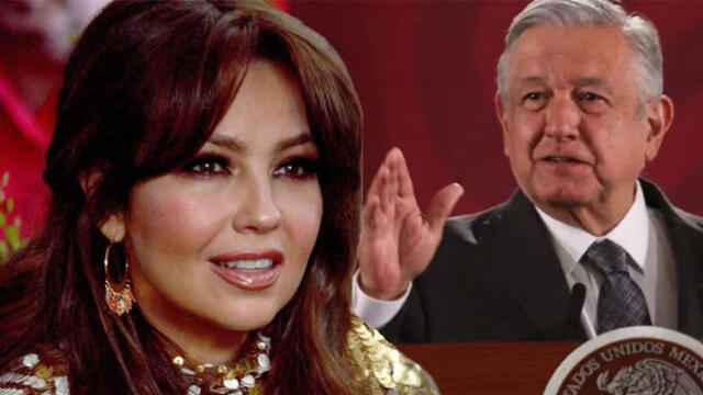Thalía se mostró en contra de López Obrador, después de ver un video.