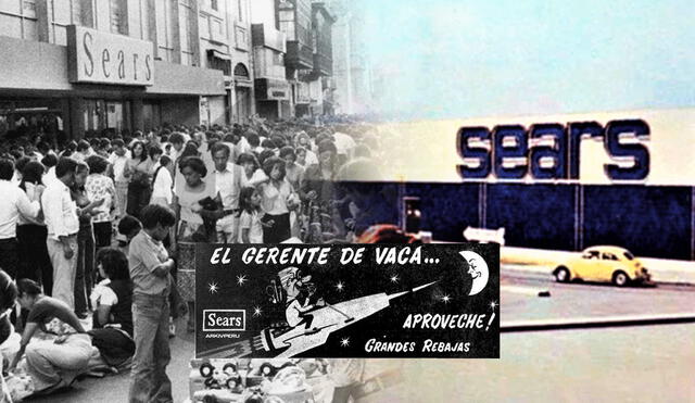 Sears fue una de las tiendas por departamento que trajo innovación a los peruanos. Foto: composición LR/Perú retail