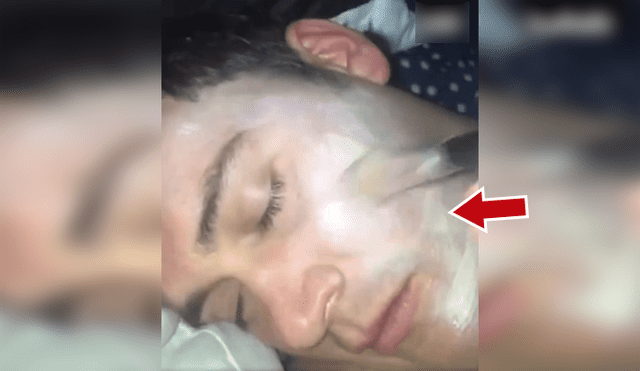Facebook viral: chico ebrio se queda dormido y su novia se venga de la peor forma [VIDEO] 