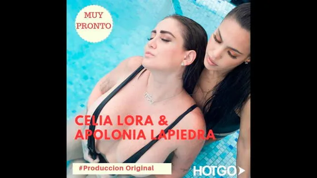 Celia Lora muestra su figura sin tapujos para promocionar video íntimo 