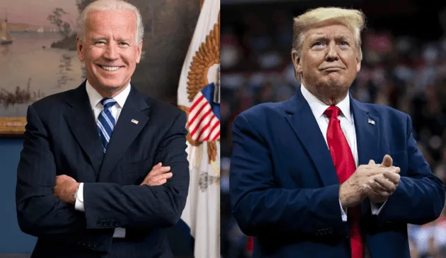 Joe Biden y Donald Trump sobrepasan los 70 años de edad. Foto: La República