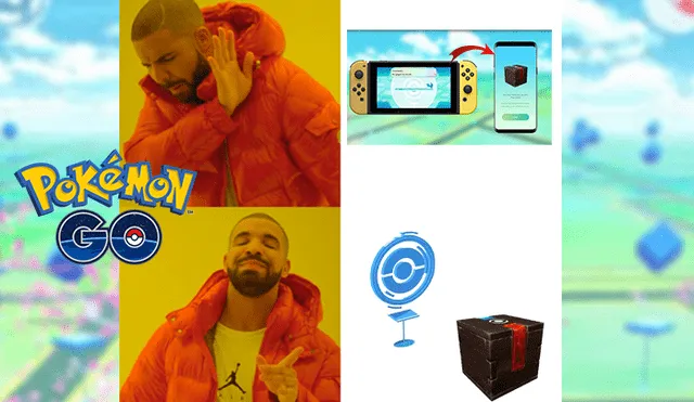 Usuario de Pokémon GO recibe una Caja Meltan luego de girar el disco del Pokéstop.