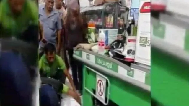 Callao: un hombre sufre paro cardiaco y muere dentro de conocido supermercado [VIDEO]