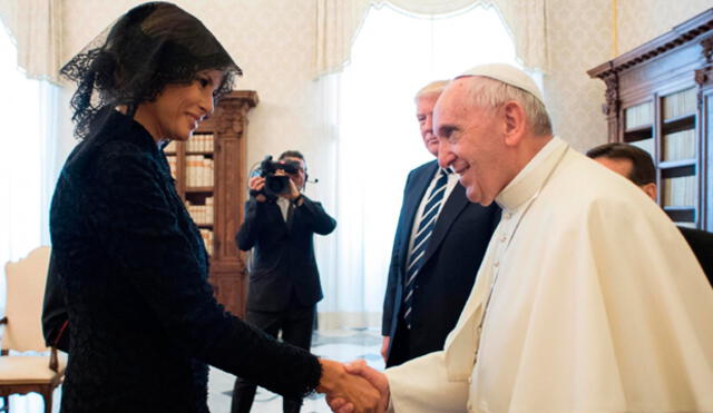 Melania Trump le hizo un pedido especial al papa Francisco