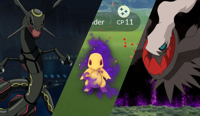 Rayquaza shiny, Darkrai o pokémon oscuros variocolor podrían llegar a Pokémon GO.