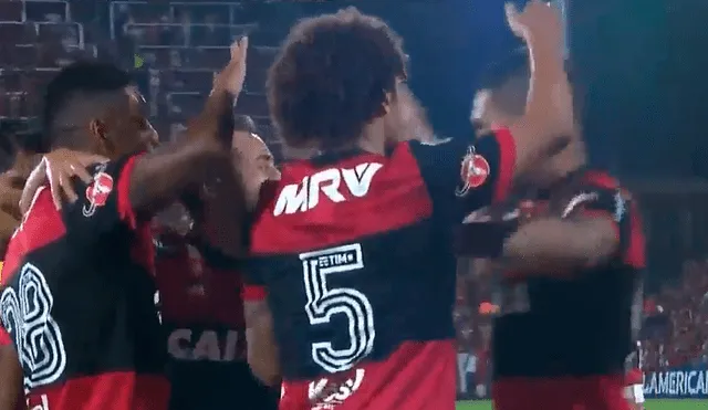 Flamengo vs. Chapecoense: así fue la genial asistencia de Guerrero para el segundo del 'Mengao' [VIDEO]