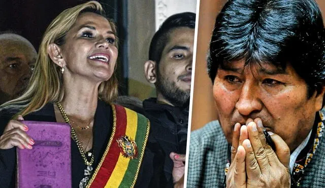 Jeanine Añez anunció su candidatura a la presidencia de Bolivia. Foto: Composición