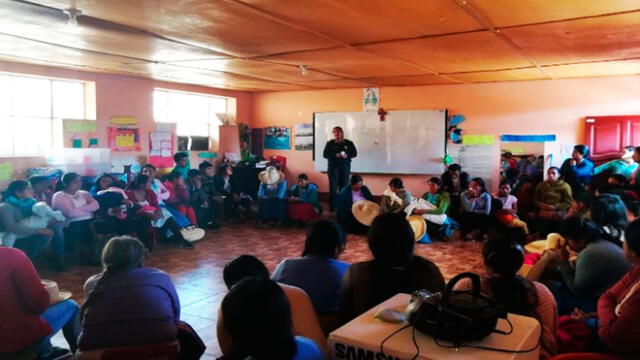 Cajamarca: Policía brinda charla sobre violencia familiar en colegio