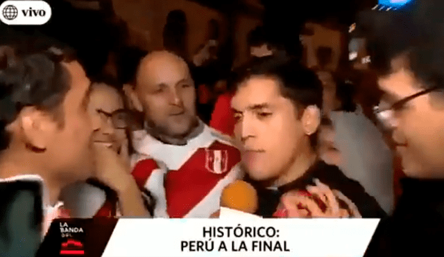 Facebook viral: roban celular a hincha que celebraba triunfo de Perú contra Chile y este reacciona así