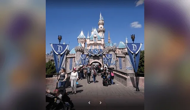 Joven recorre el mágico parque de Disneyland con Google Maps y hace increíble hallazgo que le recuerda a su niñez.