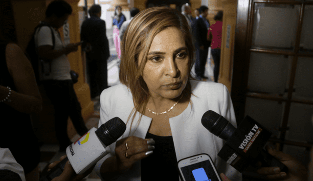 Maritza García denuncia aplazamiento de FP en revisar denuncias contra Chávarry