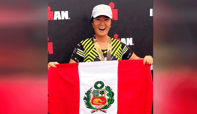 Twitter Viral: Keiko Fujimori es troleada por participación en triatlón en EEUU [FOTO]