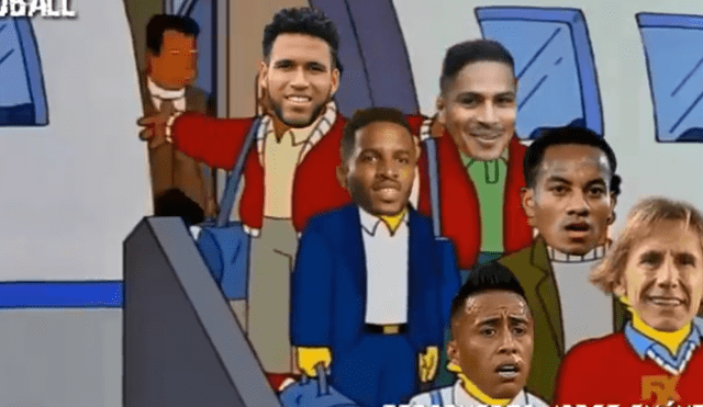 En Facebook: Recibimiento de la selección peruana al estilo 'Los Simpson' genera polémica [VIDEO]