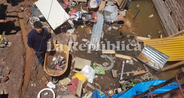 Fuertes lluvias dejan viviendas colapsadas y 26 inundadas en Puno [FOTOS Y VIDEOS]