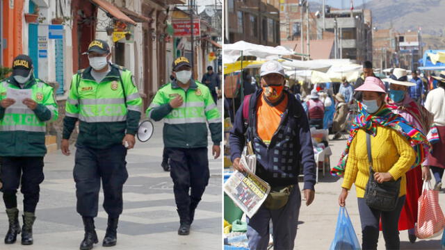 Puno. El gran reto de las autoridades del altiplano es controlar el comercio informal de Juliaca. Fotos: Carlos Cisneros.