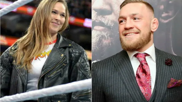 WWE: Conor McGregor saludó la llegada de Ronda Rousey a la lucha libre