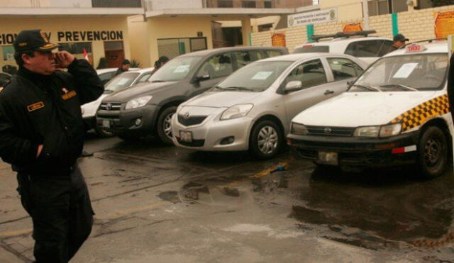 PNP: 881 vehículos han sido robados en Lima en lo que va del año