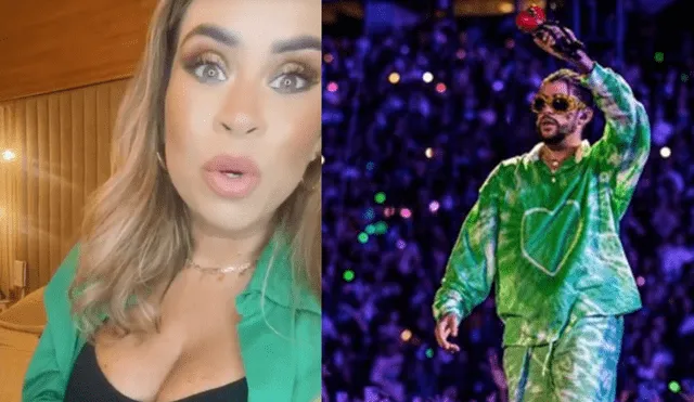 Ethel Pozo teme no ingresar al concierto de Bad Bunny. Foto: composición LR/ captura de Instagram