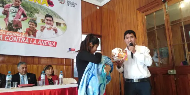 Creador de las galletas anti-anémicas “Nutri Hierro” se presentó en Tacna