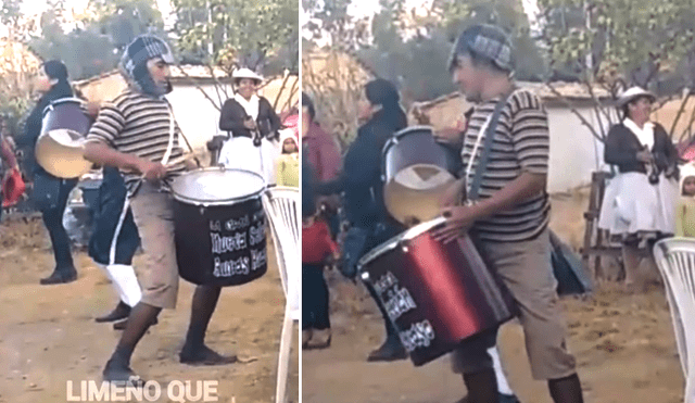 En Facebook se compartió el video viral de 'El Chavo' junto a 'Quico' bailando un pegajoso huayno de Santiago en Huancayo.