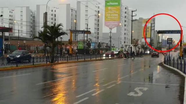  Chorrillos: semáforo inoperativo es un riesgo para peatones 
