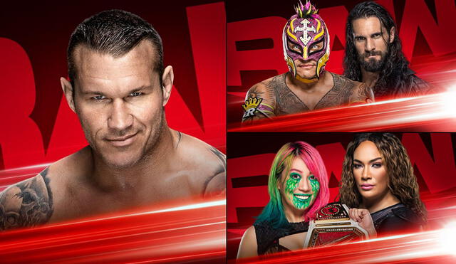 WWE realizará EN VIVO HOY lunes 15 una nueva edición de Monday Night RAW. Foto: WWE