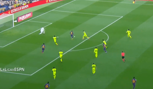 Antoine Griezmann puso el 1-0 del Barcelona sobre el Getafe tras asistencia de gol de Lionel Messi.