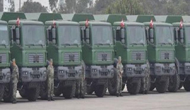 Ejército estrena nueva flota de camiones MAN para afrontar emergencias en Cajamarca y Amazonas