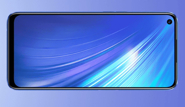 El Realme 6 tiene una pantalla de 6.5 pulgadas con resolución Full HD+.